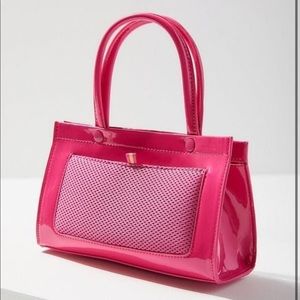 Urban Outfitters Pink Glossy Handbag